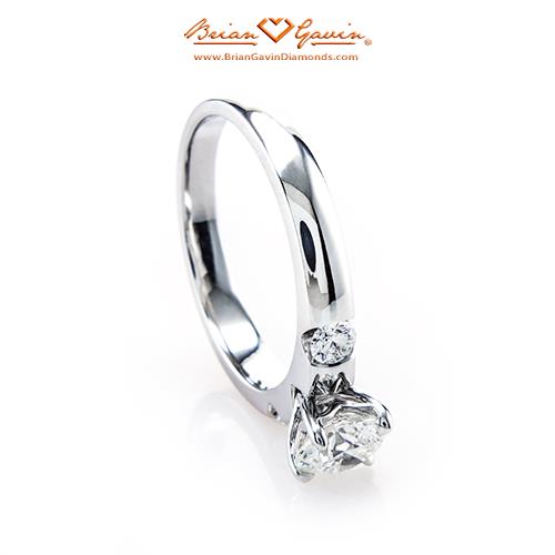 18K White Gold