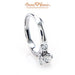 18K White Gold
