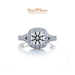 18K White Gold
