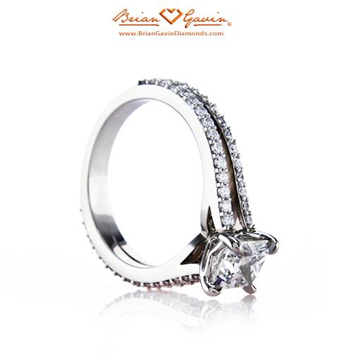 18K White Gold