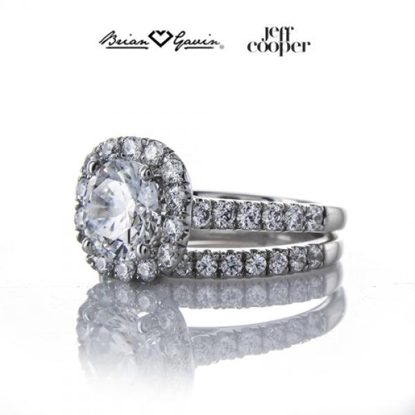 18K White Gold