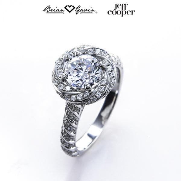 18K White Gold