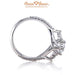 18K White Gold