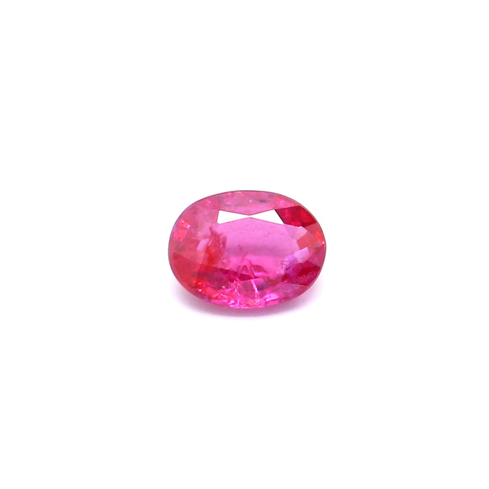 0.2 VI1 Oval Pinkish Red Ruby