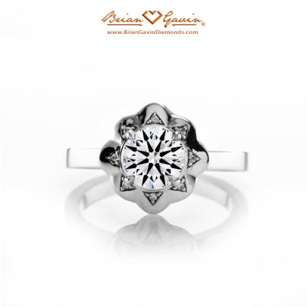 18K White Gold