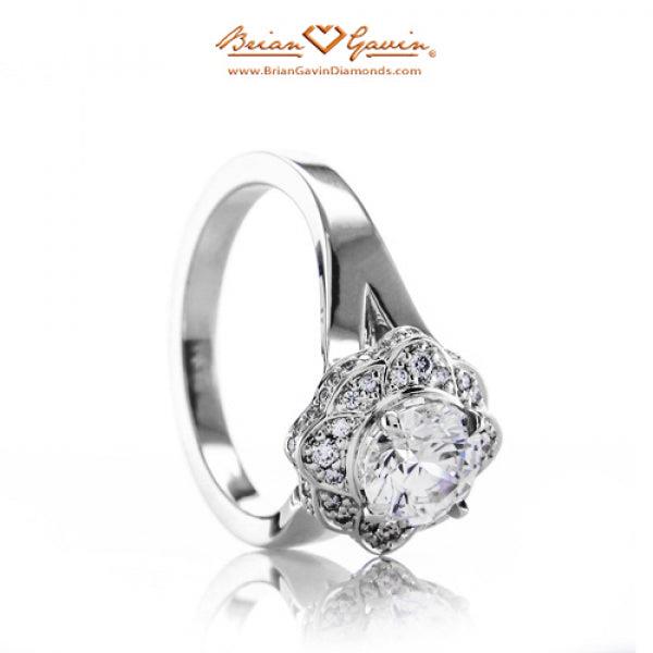 18K White Gold