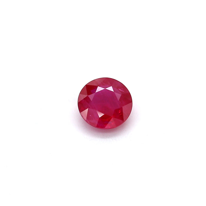 0.66 VI1 Round Red Ruby