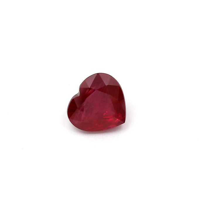 1.08 VI1 Heart-shaped Red Ruby
