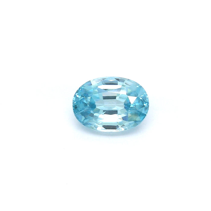 1.77 VI1 Oval Blue Zircon