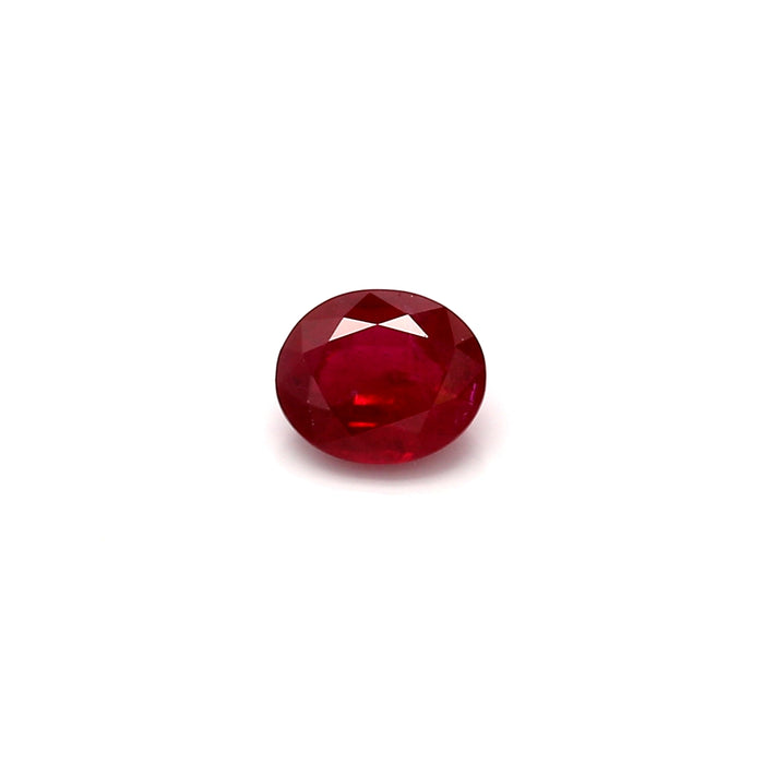 0.79 VI2 Oval Red Ruby