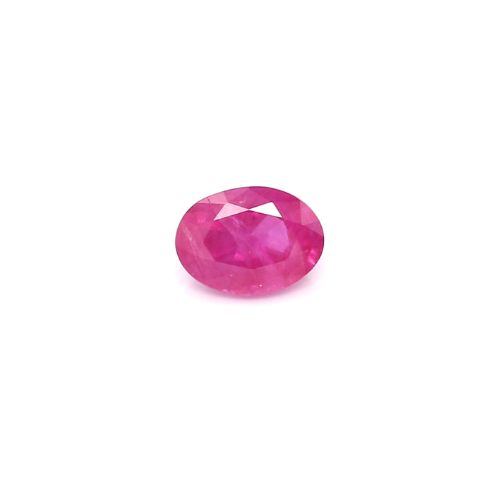 0.75 VI2 Oval Pinkish Red Ruby