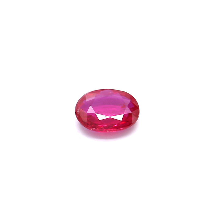 0.17 EC2 Oval Pinkish Red Ruby