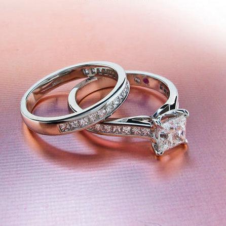 18K White Gold
