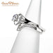 18K White Gold