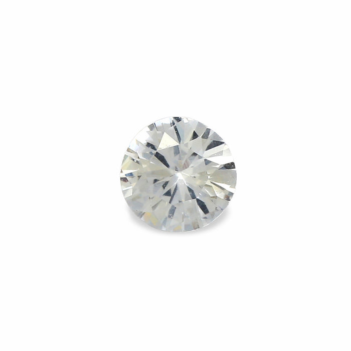 0.51 EC1 Round Colorless Fancy sapphire