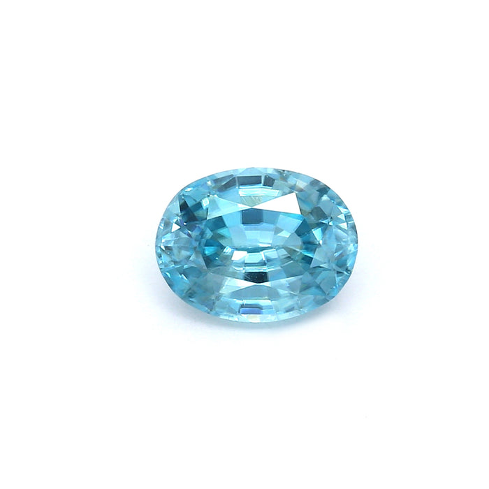 2.49 VI1 Oval Blue Zircon