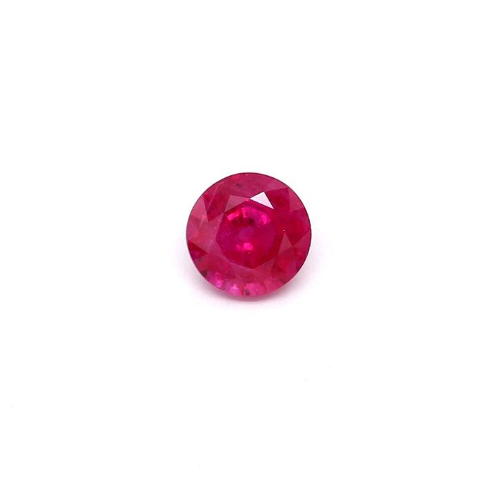 0.8 VI1 Round Pinkish Red Ruby