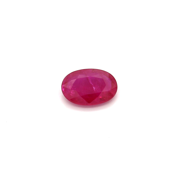 0.72 VI2 Oval Pinkish Red Ruby