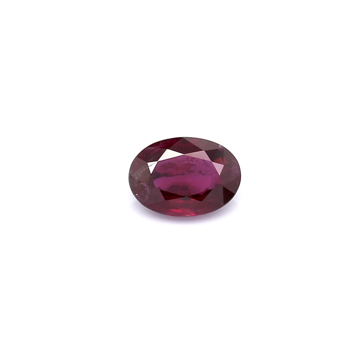 0.84 VI1 Oval Pinkish Red Ruby