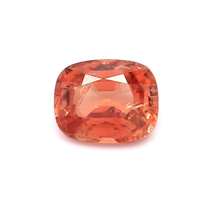 0.75 VI1 Cushion Pinkish Orange Spinel