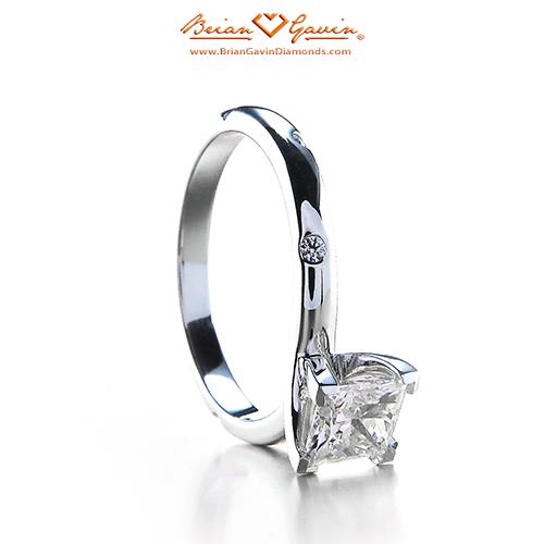 18K White Gold