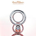 18K White Gold