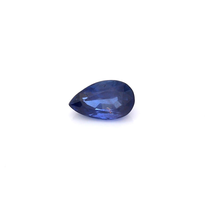 0.77 VI1 Pear-shaped Blue Sapphire