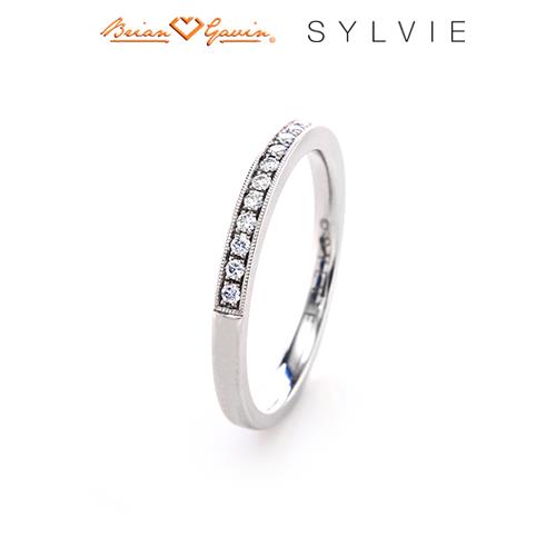 18K White Gold