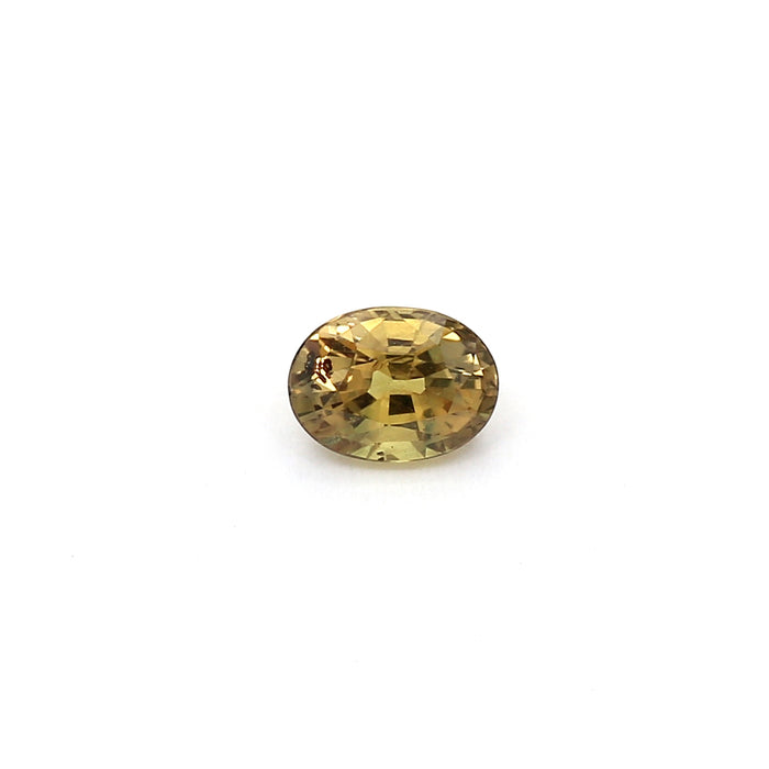 0.71 VI1 Oval Greenish Yellow Fancy sapphire