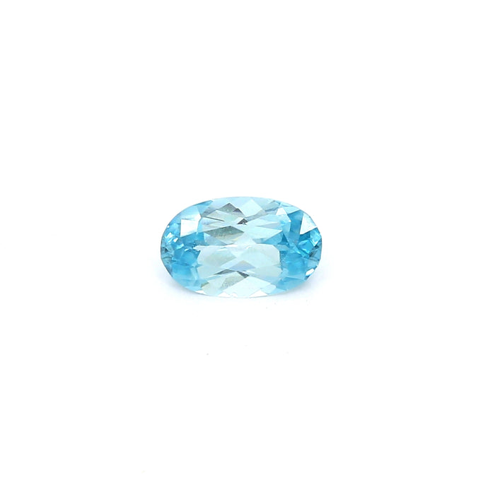 0.89 EC1 Oval Blue Zircon