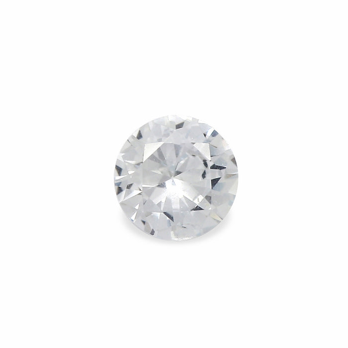 0.55 EC2 Round Colorless Fancy sapphire