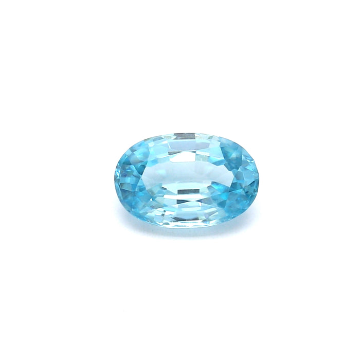 1.66 EC1 Oval Blue Zircon