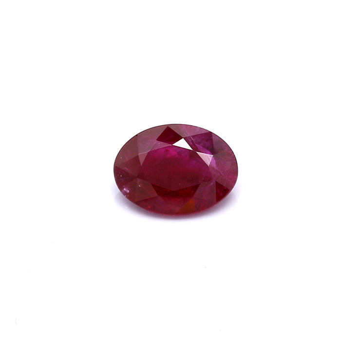 1.13 VI2 Oval Purplish Red Ruby