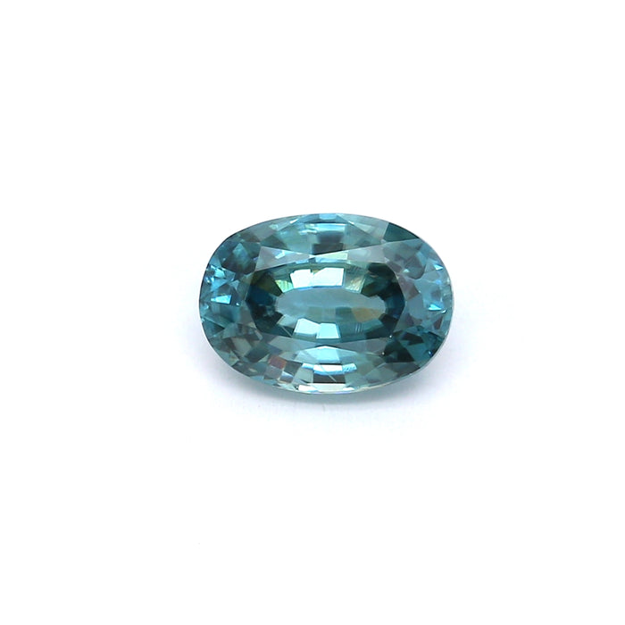 2.2 VI1 Oval Greenish Blue Zircon