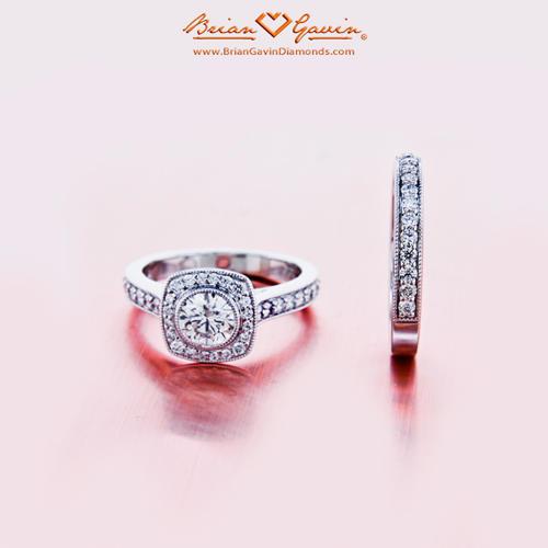 18K White Gold