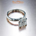 18K White Gold