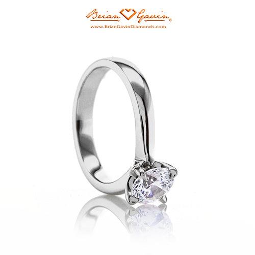 18K White Gold