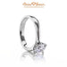 18K White Gold