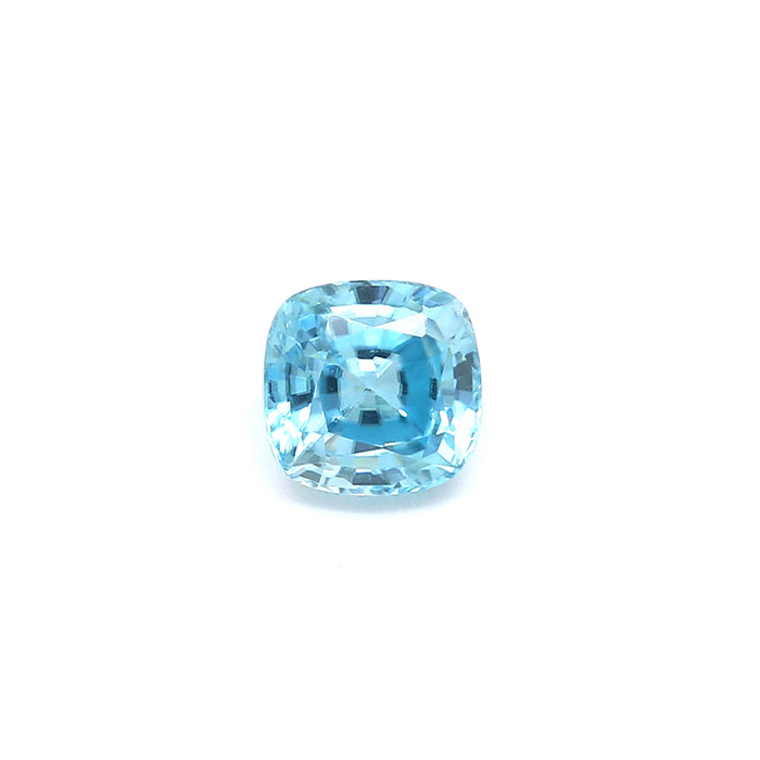 1.76 EC1 Cushion Blue Zircon