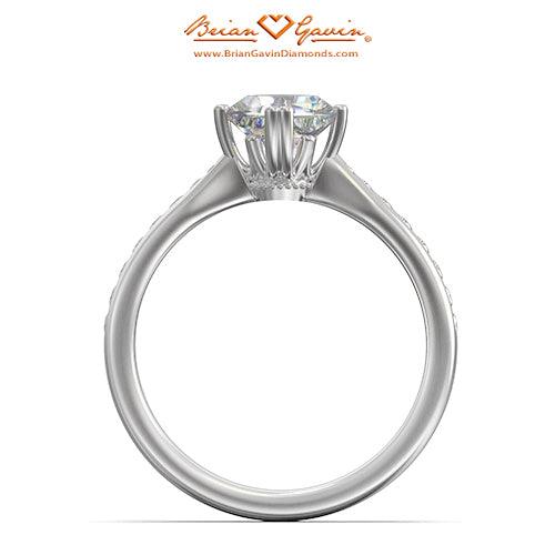 18K White Gold