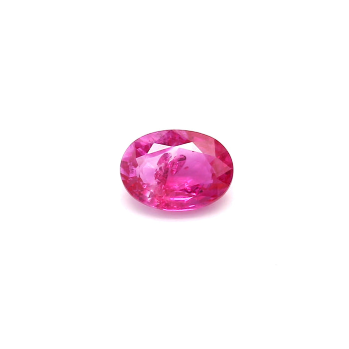 0.93 VI1 Oval Pinkish Red Ruby
