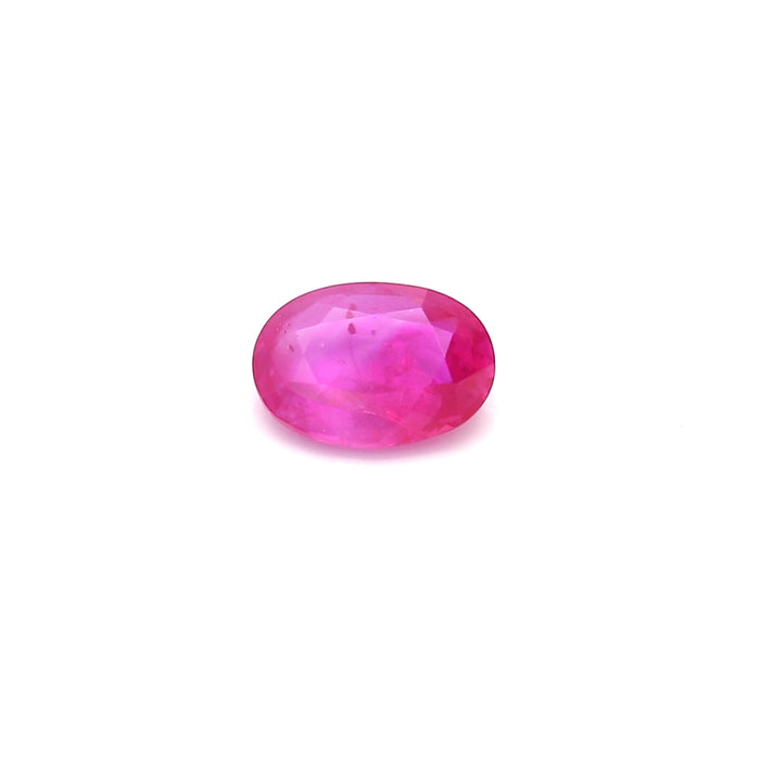 0.84 VI2 Oval Pinkish Red Ruby