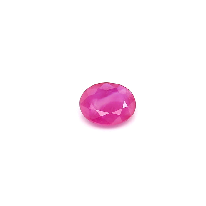 0.55 VI2 Oval Pinkish Red Ruby