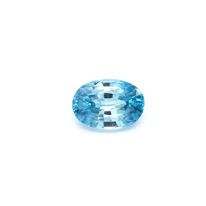 1.42 EC1 Oval Blue Zircon