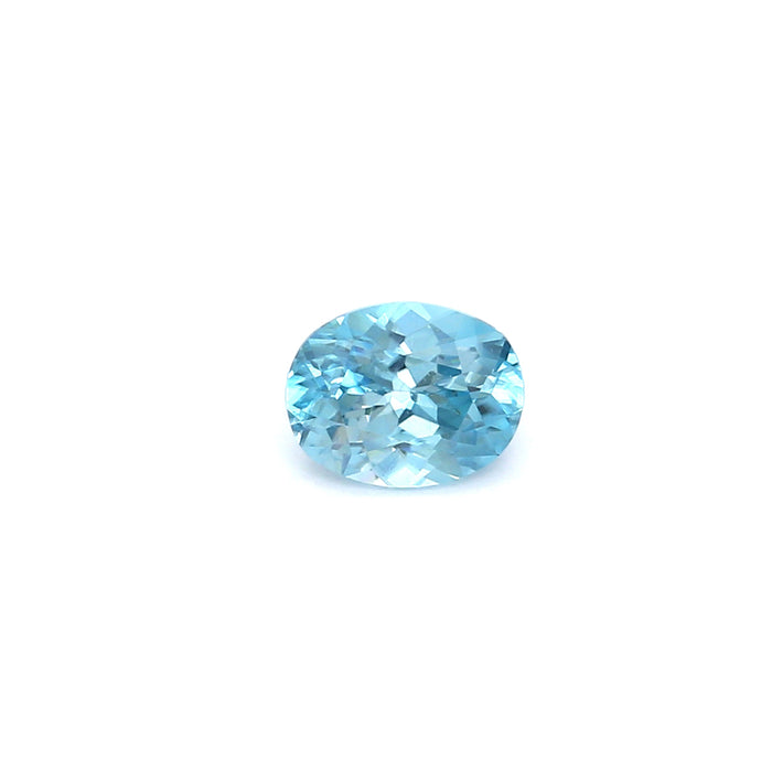 1.06 EC2 Oval Blue Zircon