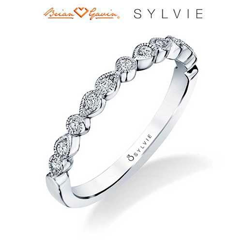 18K White Gold