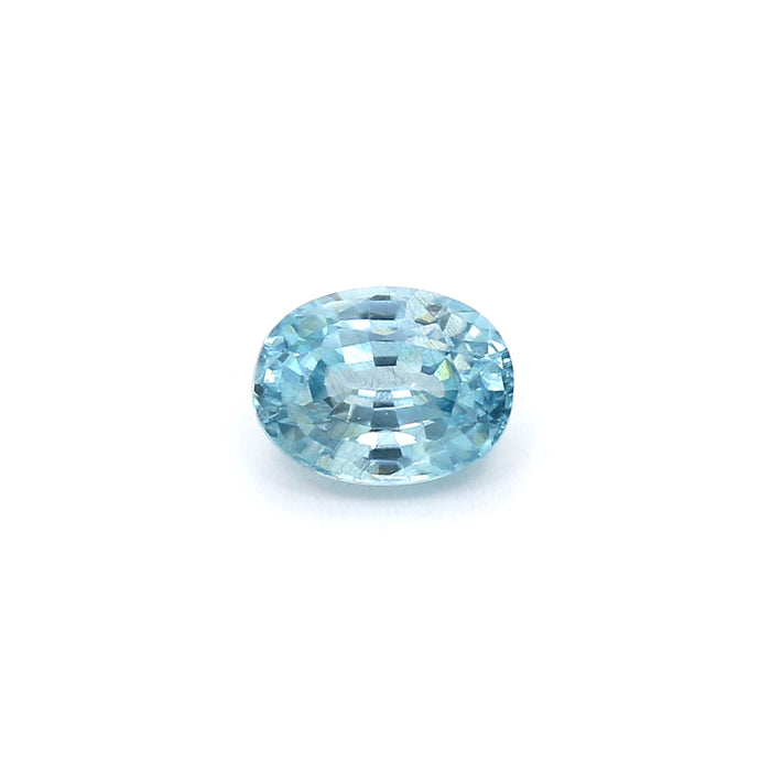 1.67 VI1 Oval Blue Zircon