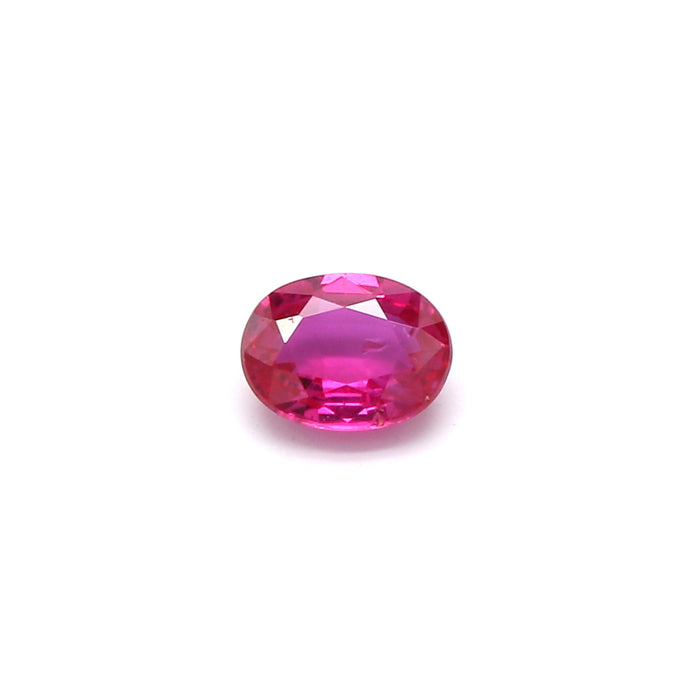 0.24 VI1 Oval Pinkish Red Ruby