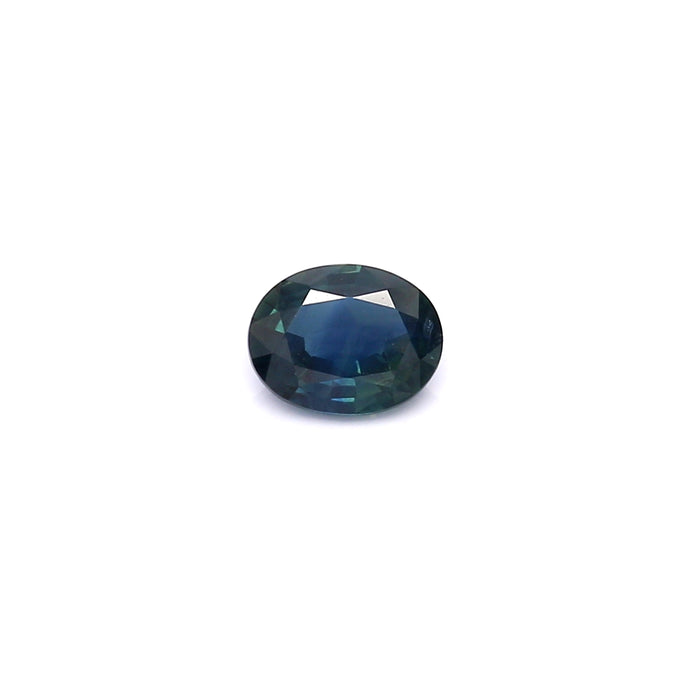 0.69 VI1 Oval Greenish Blue Sapphire