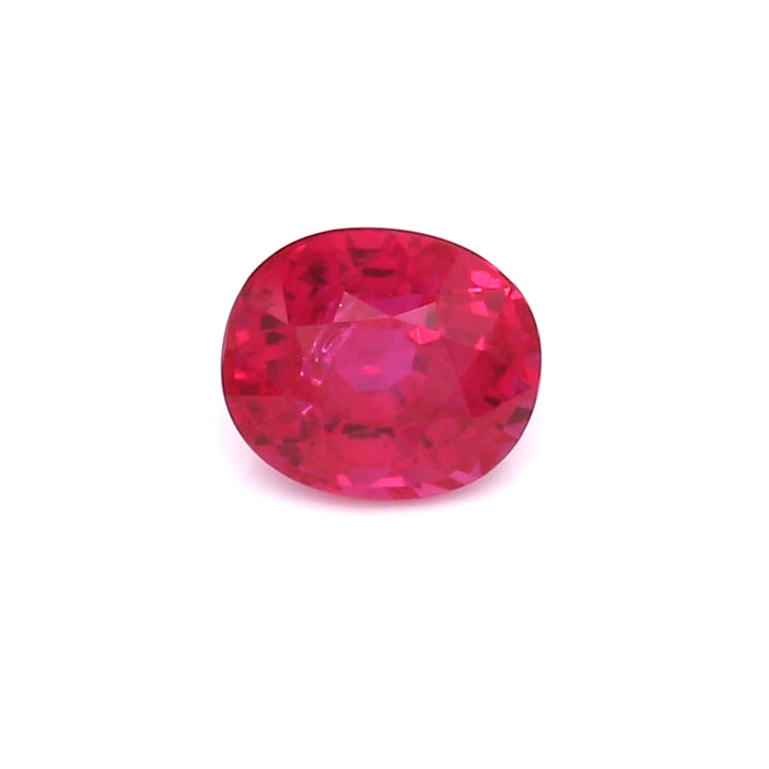 1.34 VI1 Oval Pinkish Red Ruby